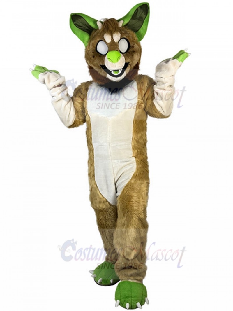 wolf mascot costume