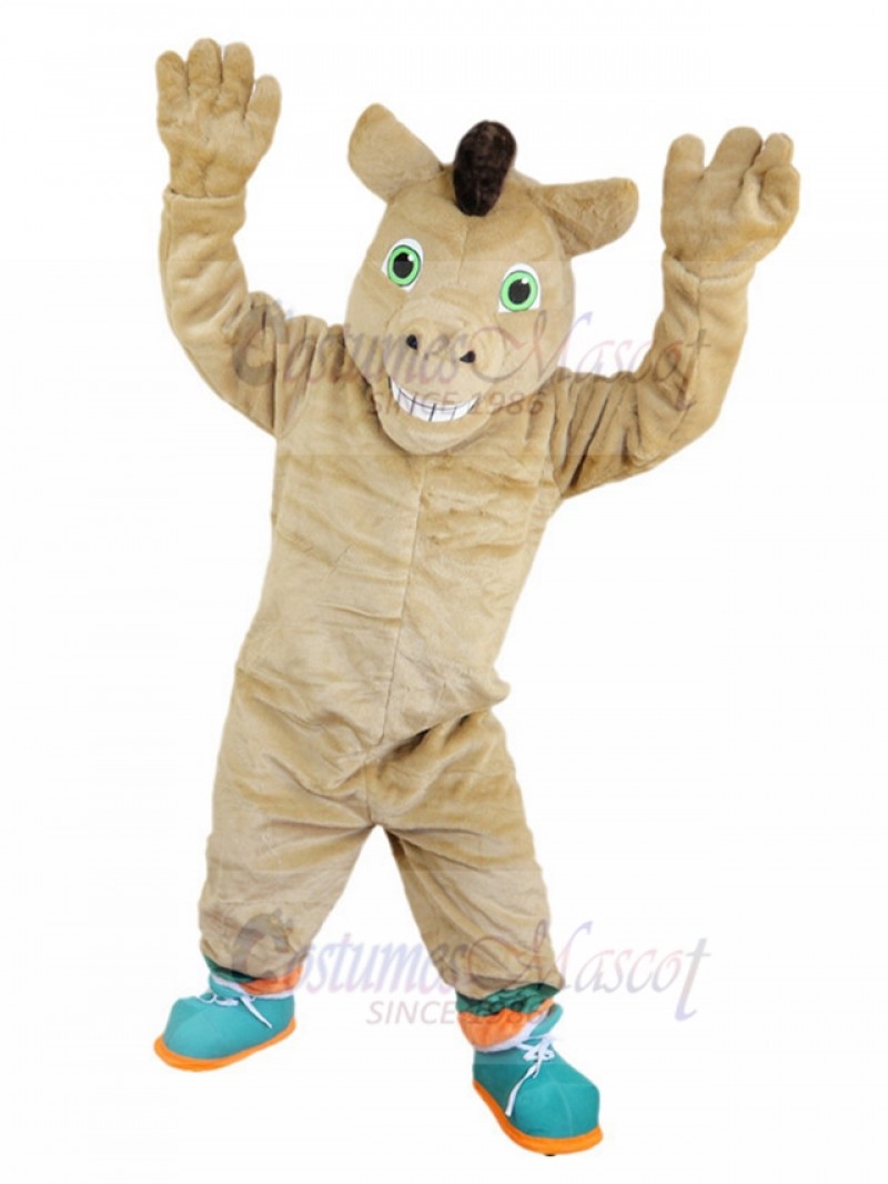 Horse mascot costume