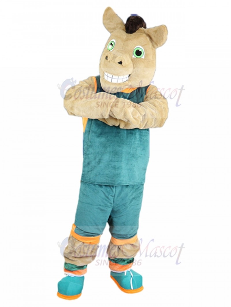 Horse mascot costume