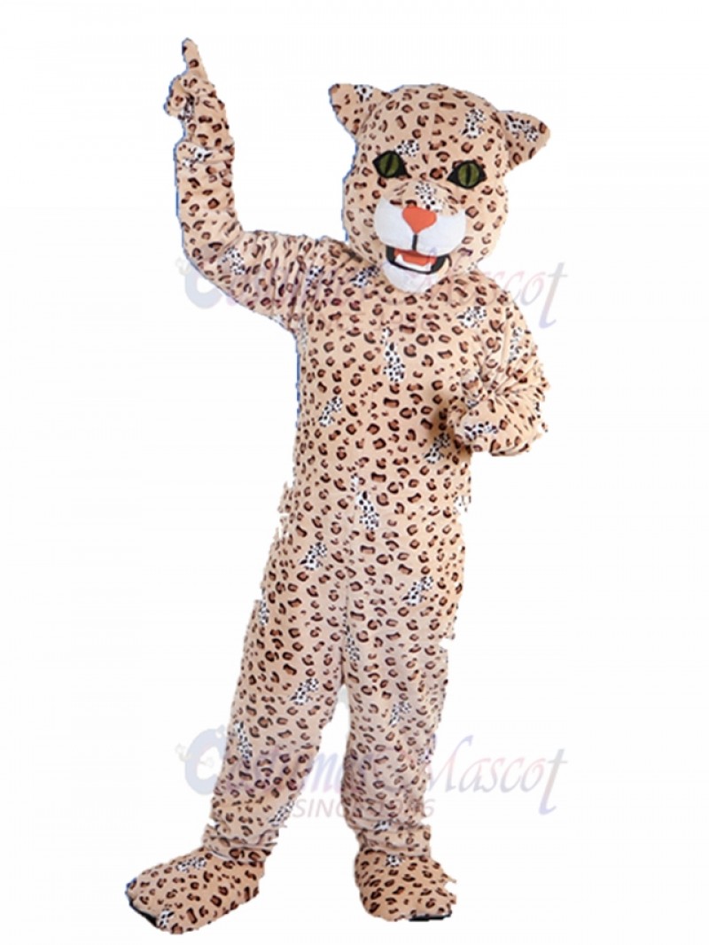 Leopard mascot costume