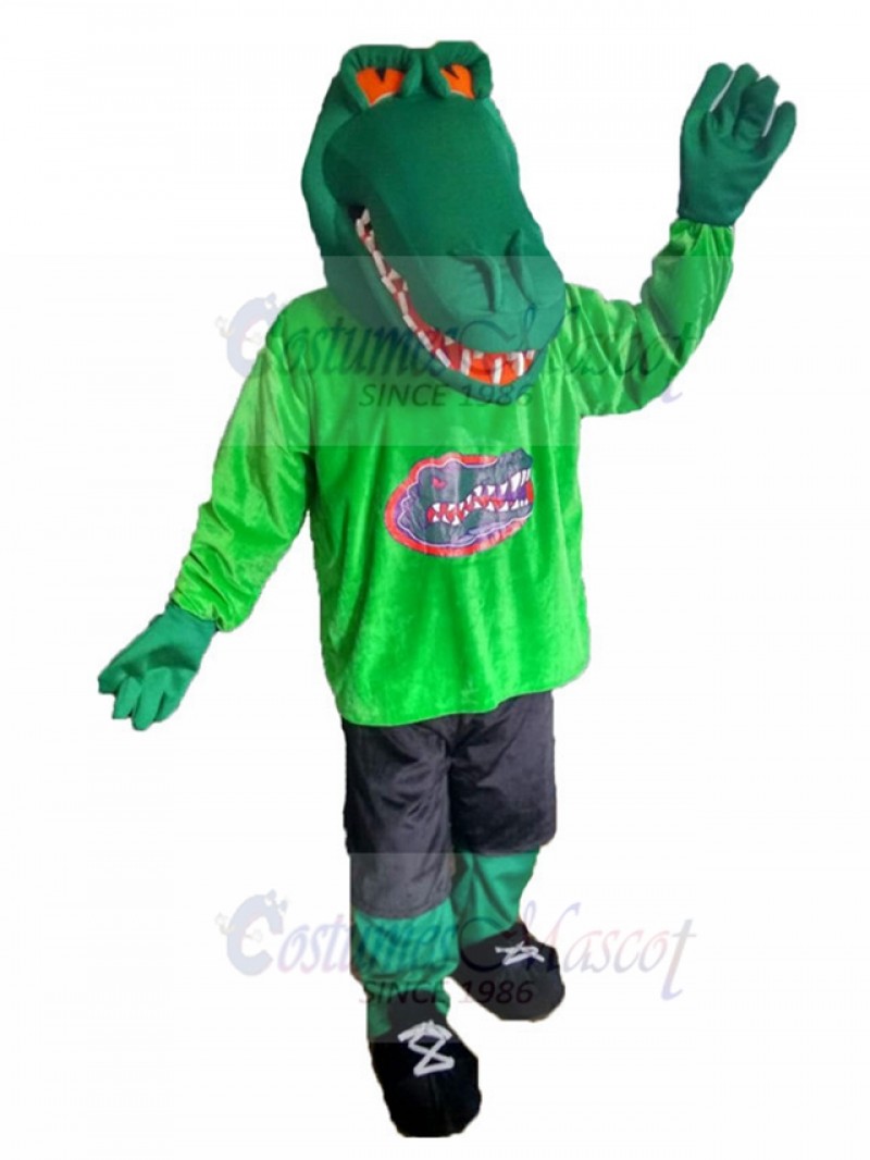 Crocodile mascot costume