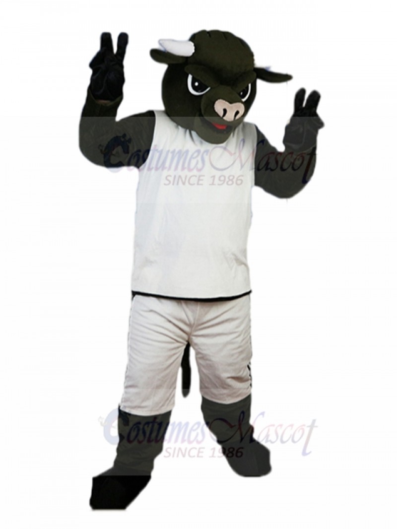 Bull mascot costume