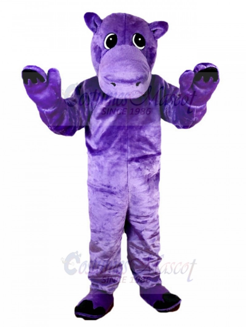 Hippo mascot costume