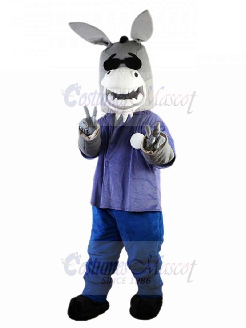 Donkey mascot costume