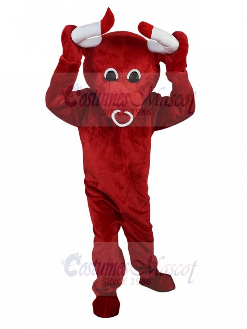Bull mascot costume
