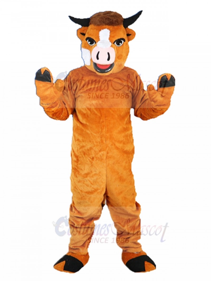 Bull mascot costume