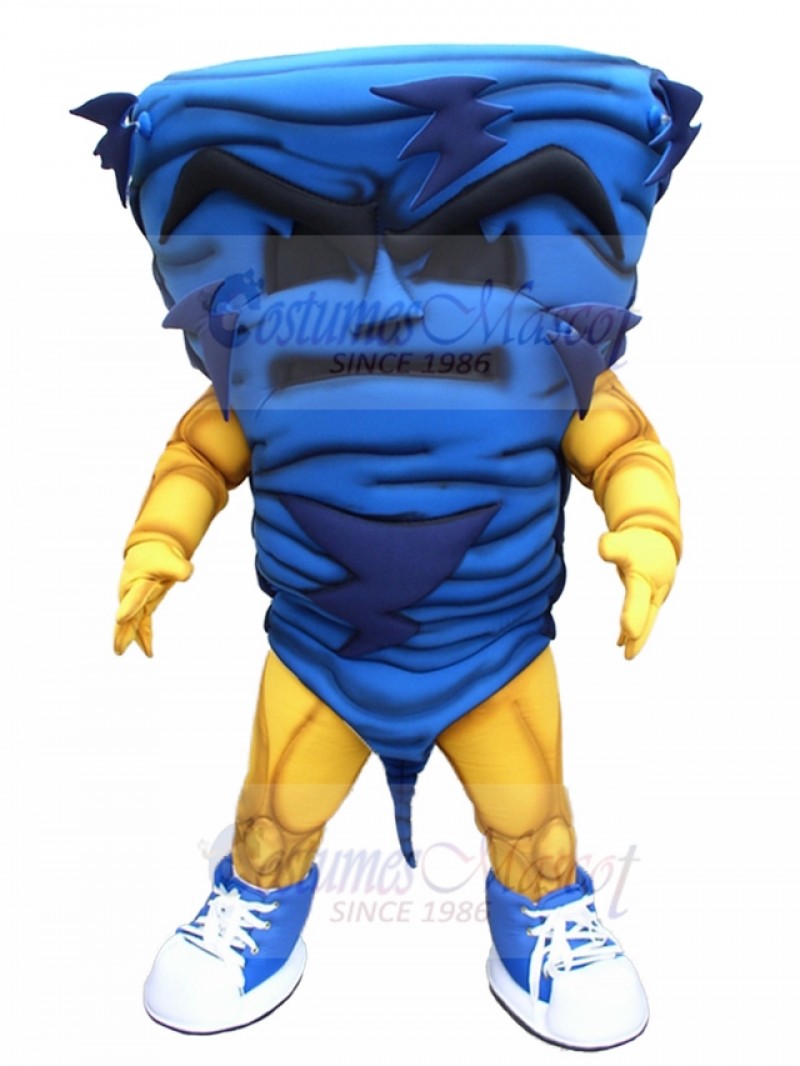 Tornado mascot costume