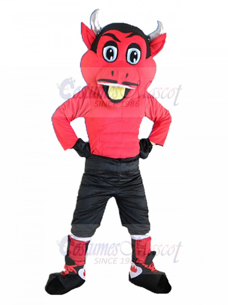 Devil mascot costume