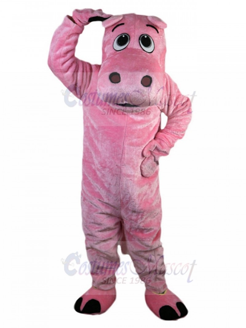 Hippo mascot costume