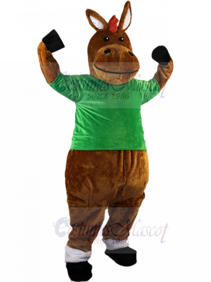 Donkey mascot costume