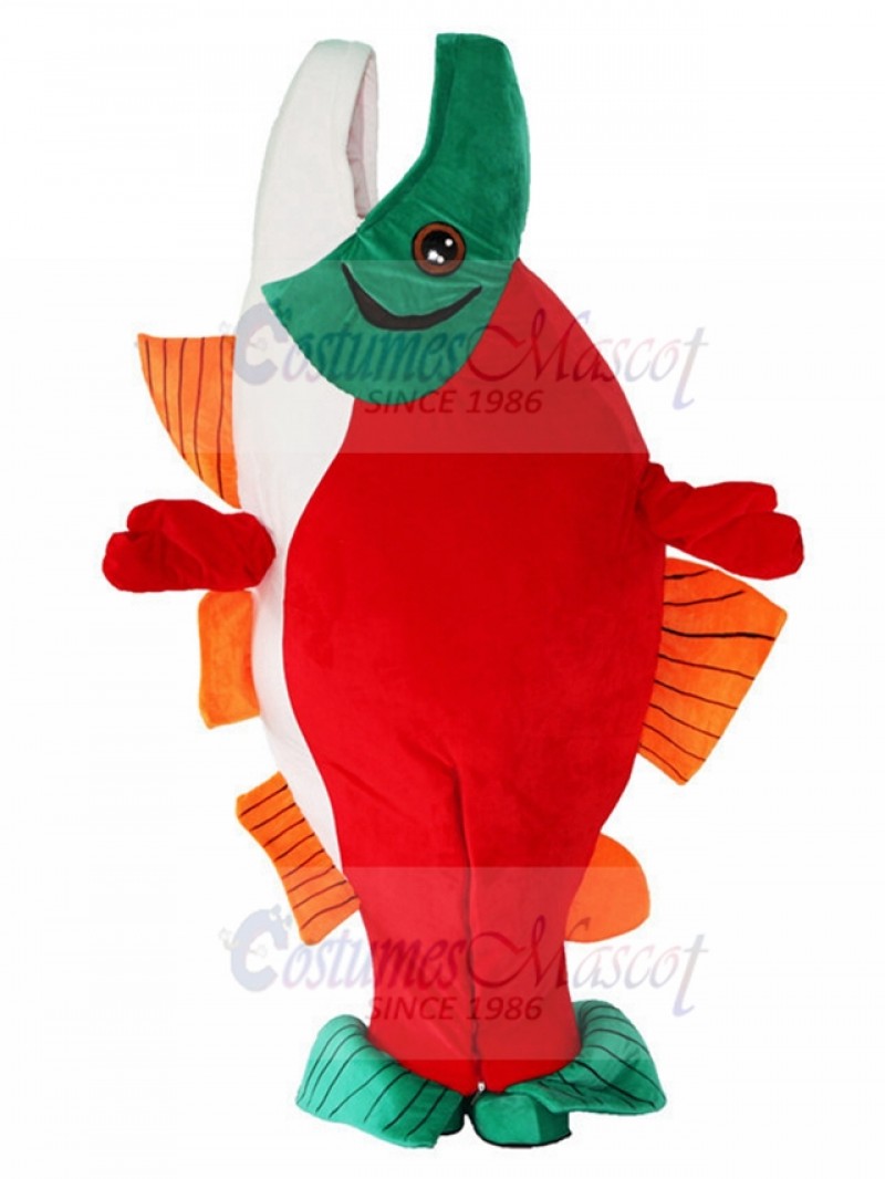 Fish mascot costume