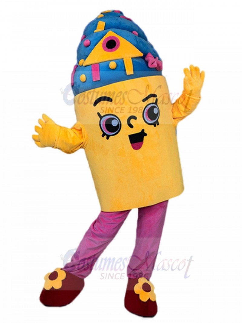 Ice Cream Mascot Costume