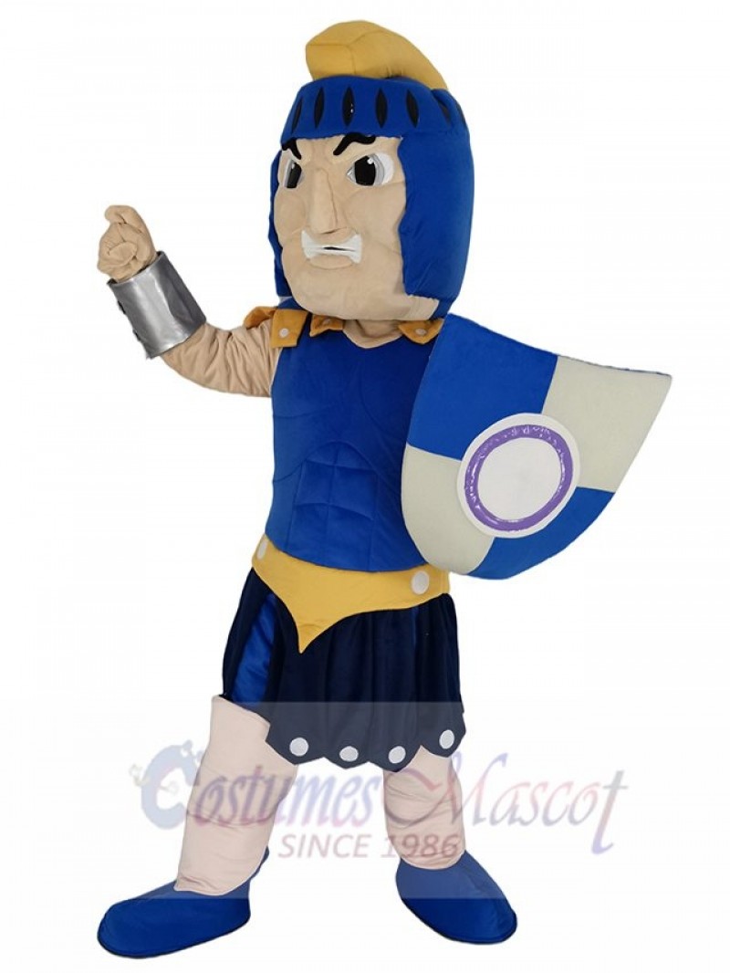 Spartan mascot costume