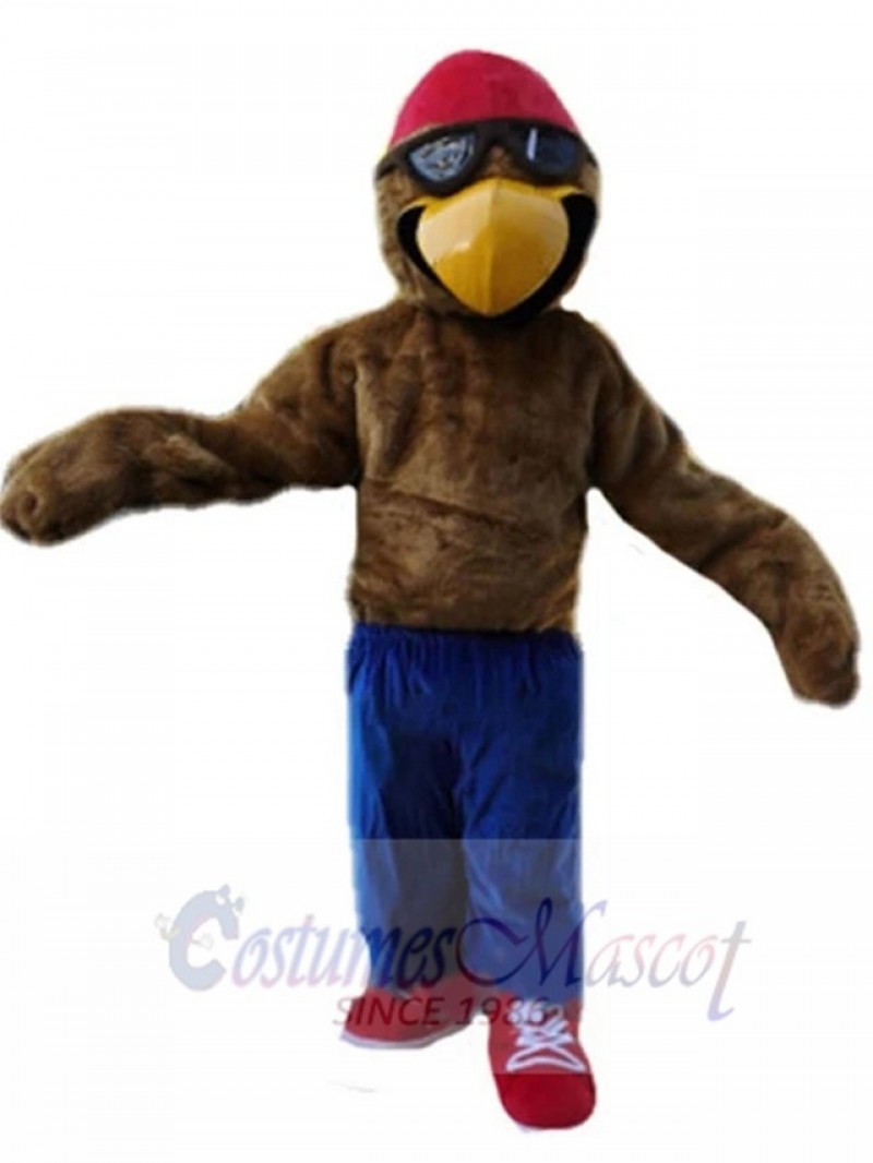 Pilot Eagle mascot costume
