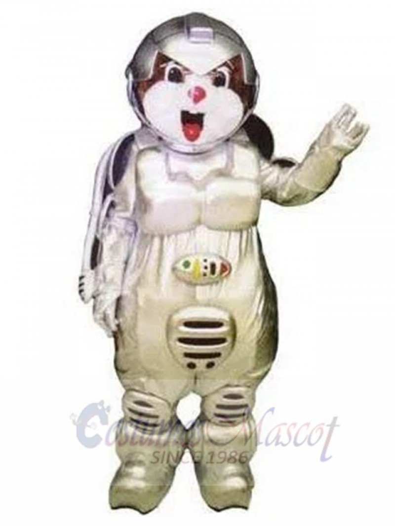 Astronaut Bear mascot costume