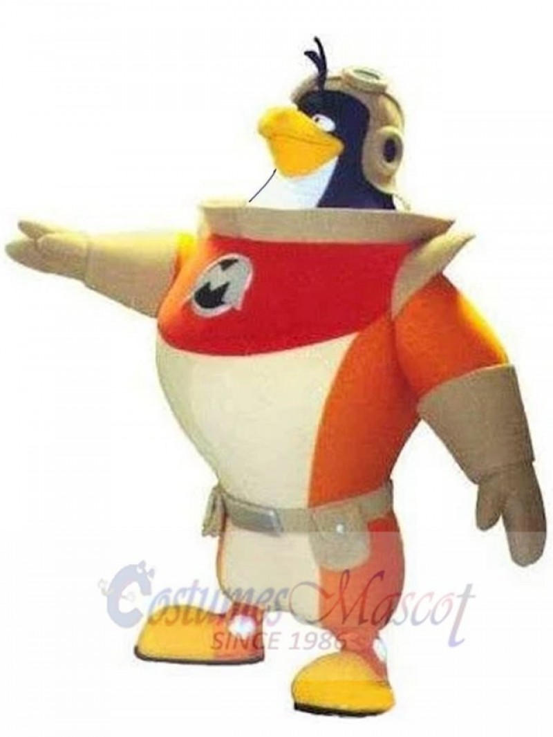 Astronaut Penguin mascot costume