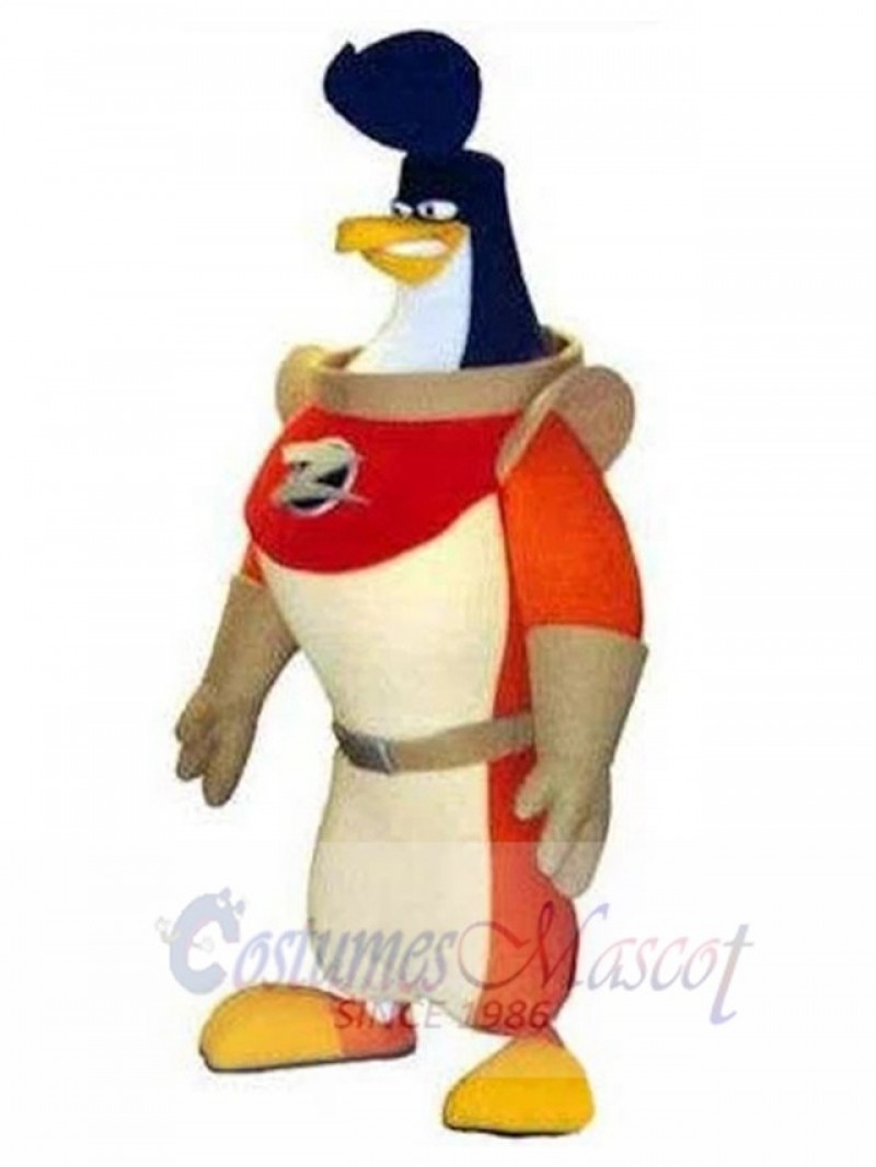 Astronaut Penguin mascot costume