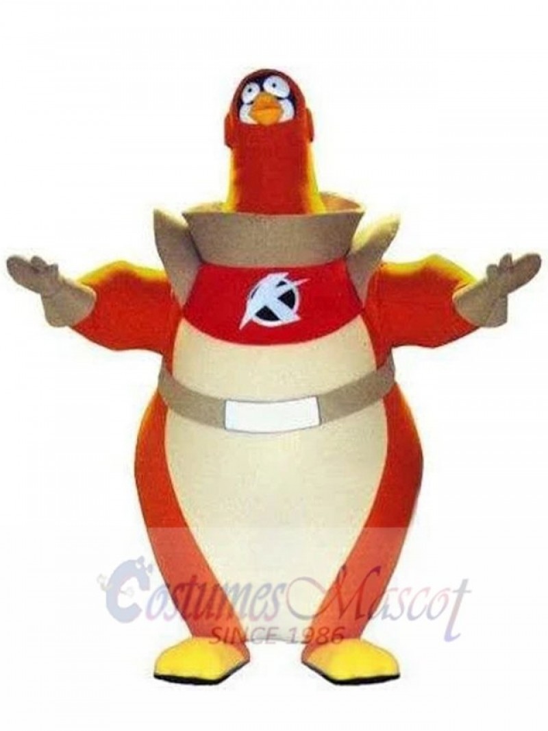 Astronaut Penguin mascot costume