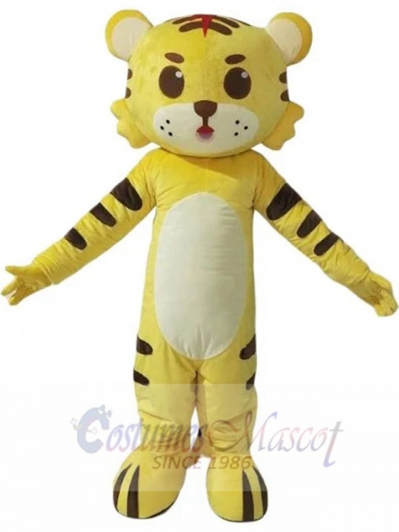 Tiger mascot costume