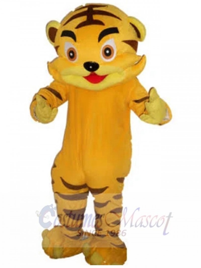 Tiger mascot costume