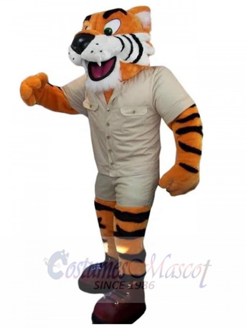 Tiger mascot costume