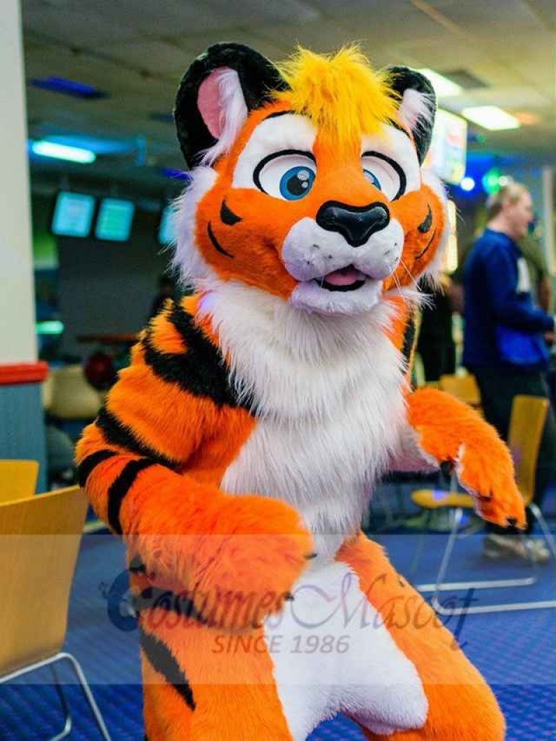 Tiger mascot costume
