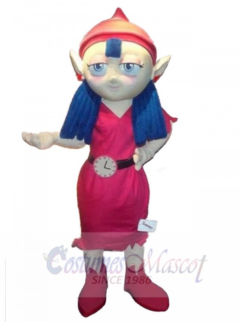 Elf mascot costume