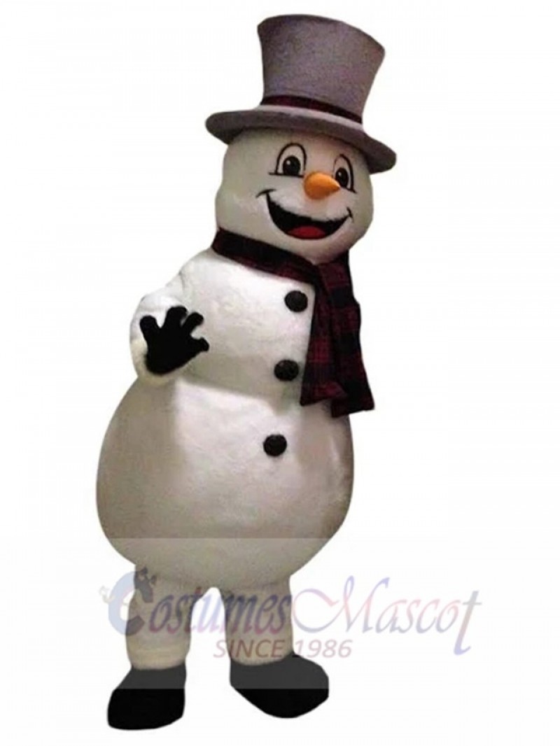 Snowman mascot costume