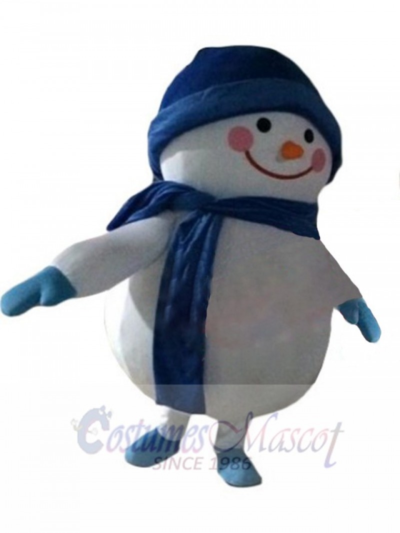 Snowman mascot costume