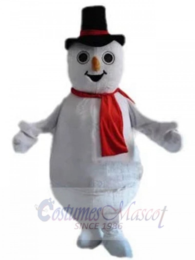 Snowman mascot costume