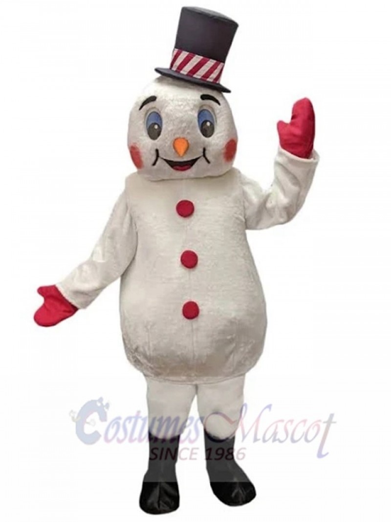 Snowman mascot costume