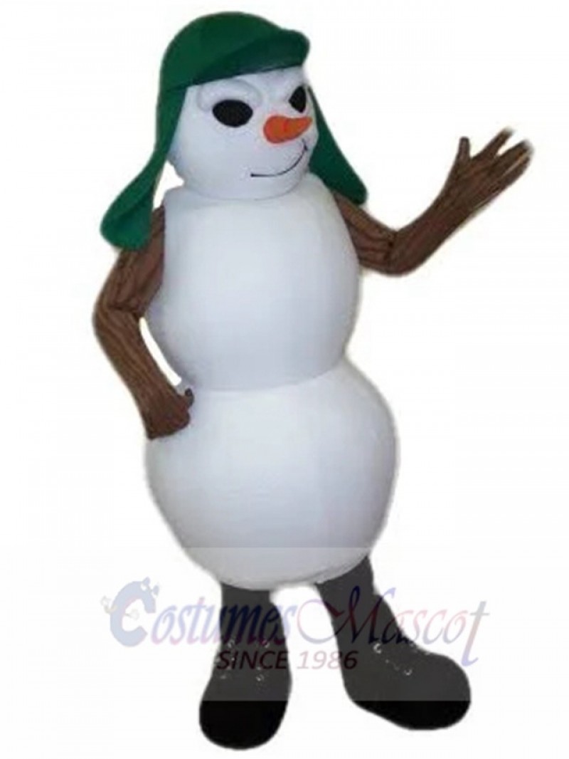 Snowman mascot costume