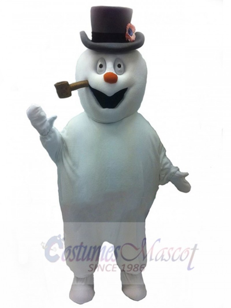 Snowman mascot costume