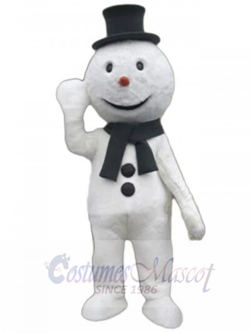 Snowman mascot costume