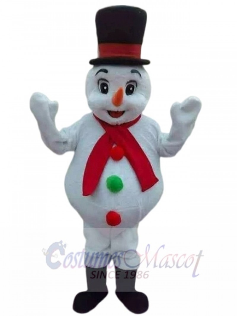 Snowman mascot costume