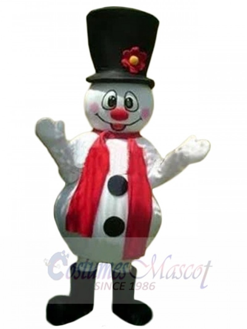 Snowman mascot costume