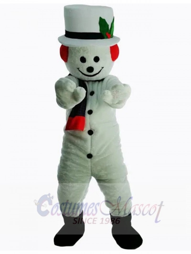 Snowman mascot costume