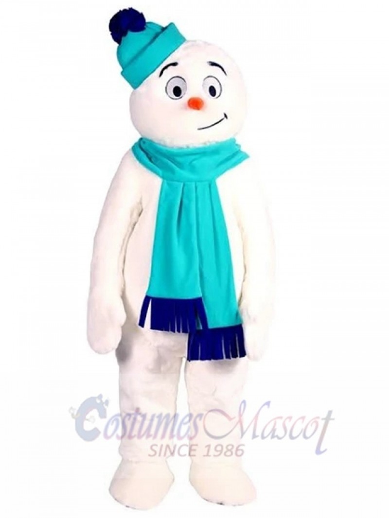 Snowman mascot costume