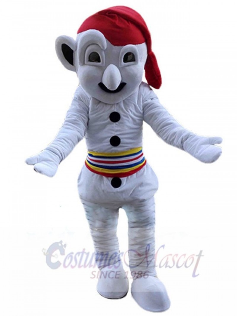 Snowman mascot costume