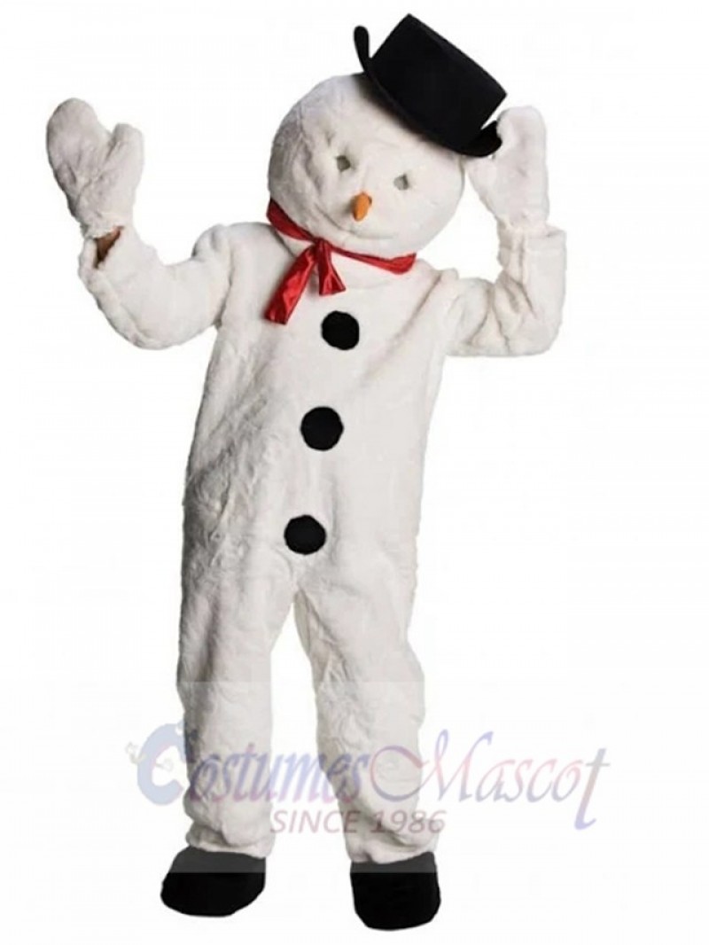 Snowman mascot costume