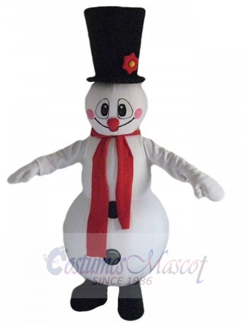 Snowman mascot costume