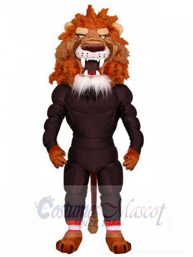 Lion mascot costume
