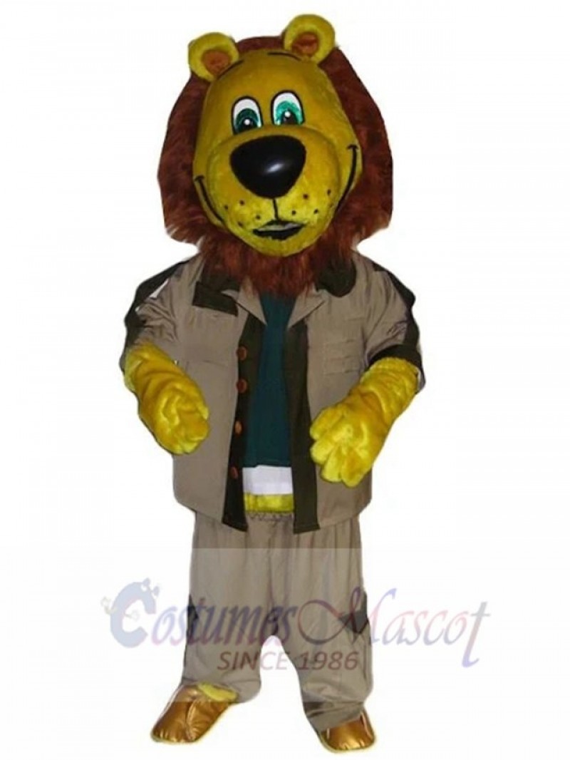 Lion mascot costume