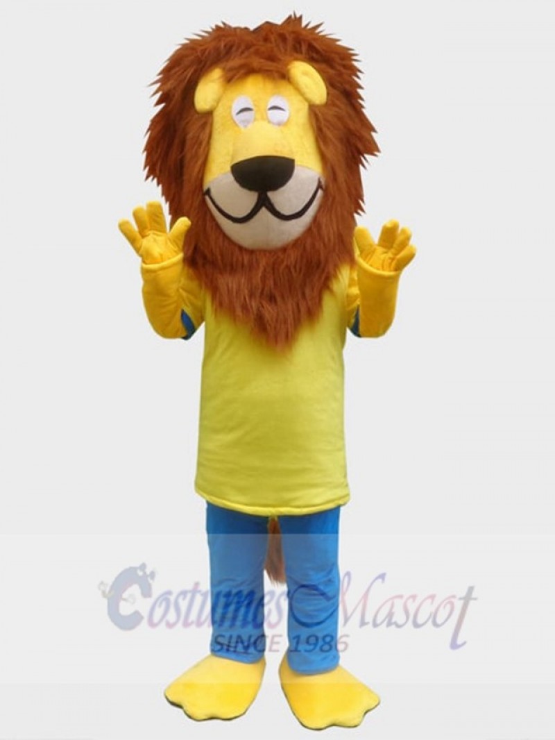 Lion mascot costume