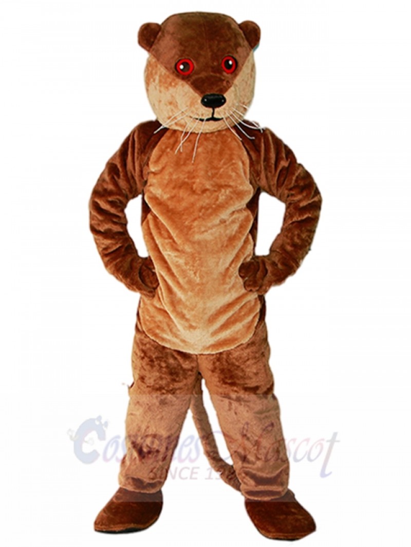 Otter mascot costume