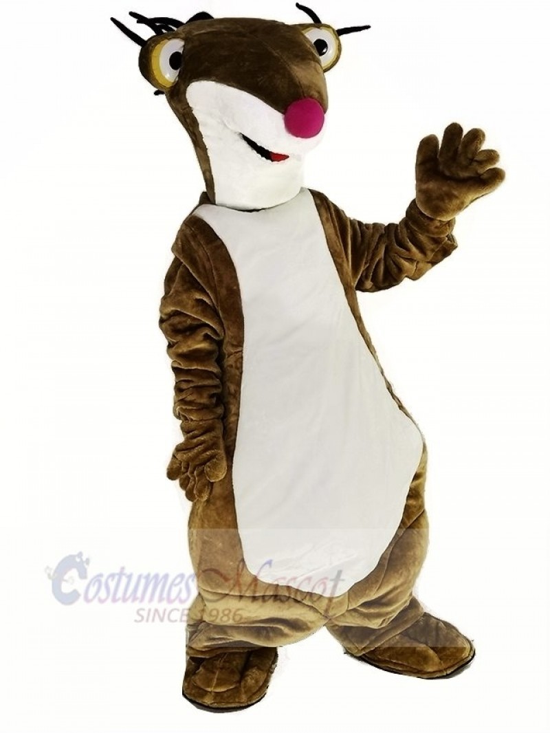 Brown Ground Sloth Sid for Ice Age Mascot Costume Animal