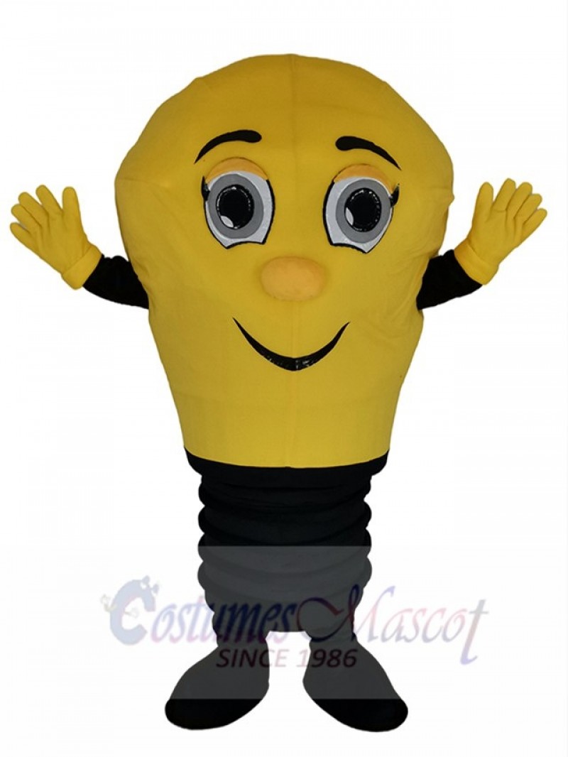 Bulb mascot costume
