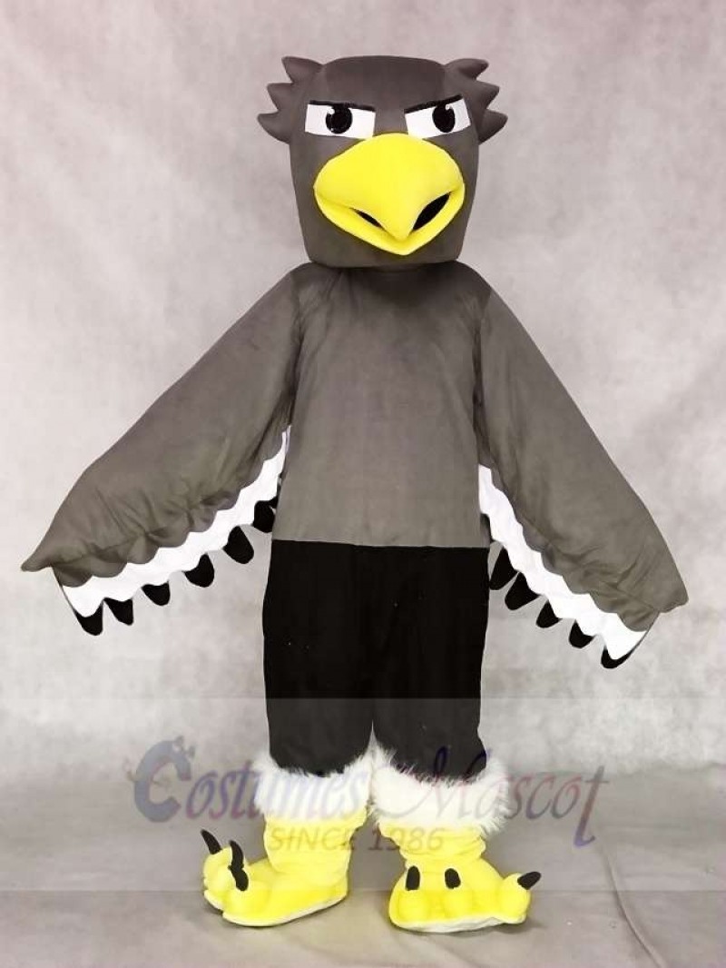 Grey Seahawk Mascot Costumes Animal