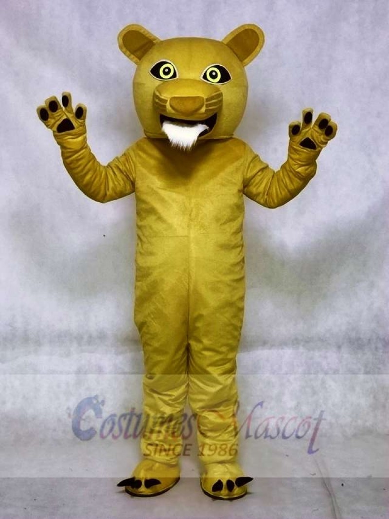 Beardless Cougar Mascot Costumes Animal