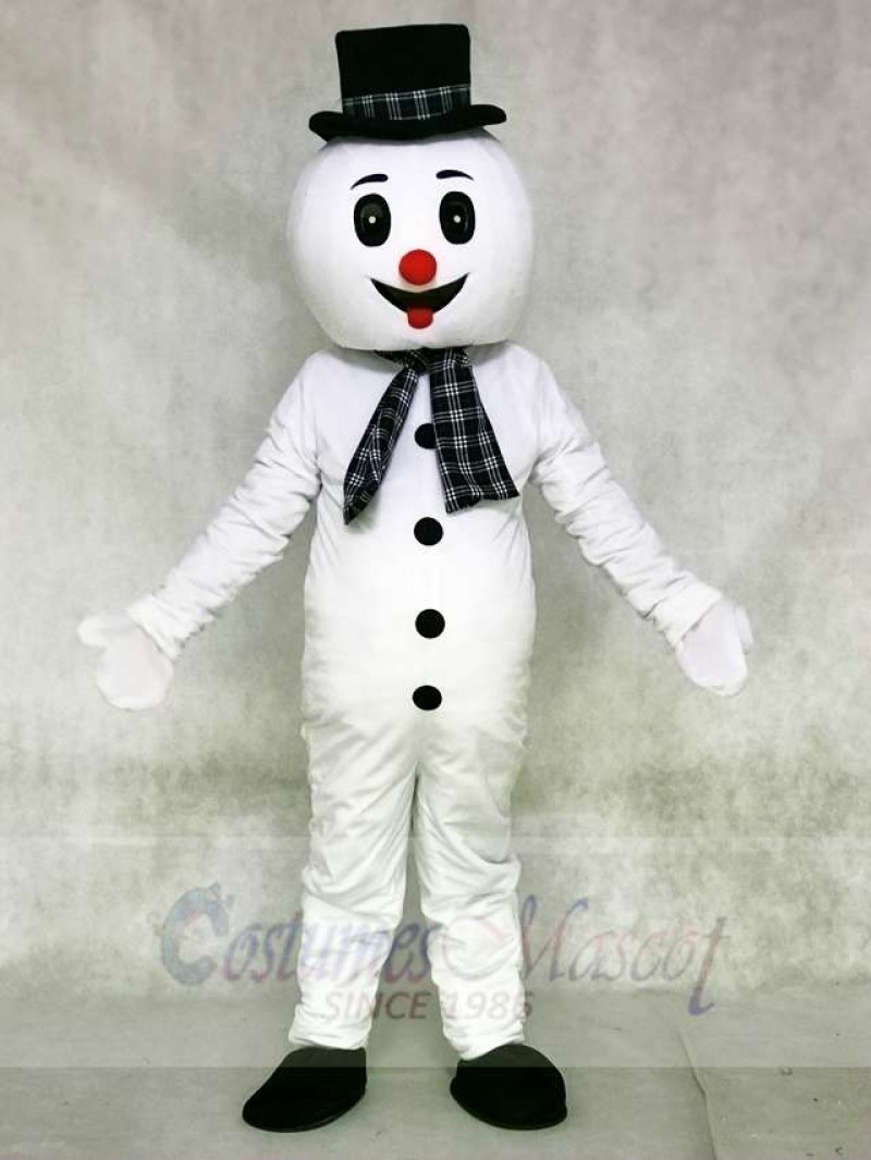 Snowman Mascot Costumes Xmas Christma
